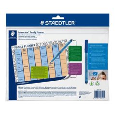   STAEDTLER Családi tervező, törölhető, STAEDTLER "Lumocolor® 641 FP"