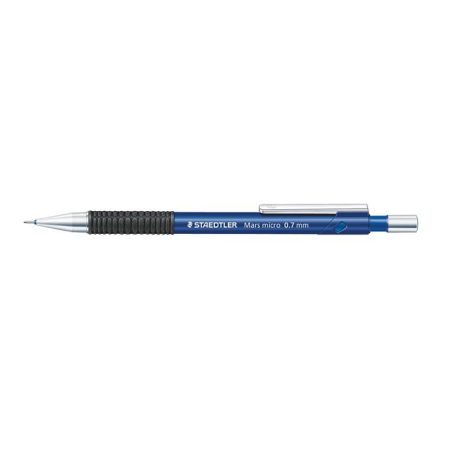 STAEDTLER Nyomósirón, 0,7 mm, STAEDTLER "Mars micro 775", kék
