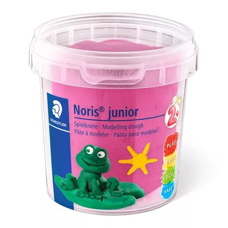 STAEDTLER Modellező gyurma készlet, STAEDTLER "Noris® junior 813", 4 különböző neon szín