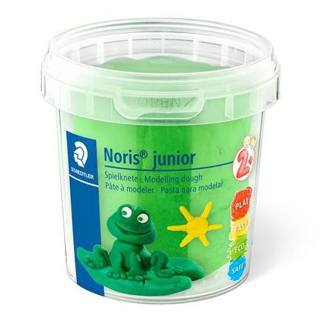 STAEDTLER Modellező gyurma készlet, STAEDTLER "Noris® junior 813", 4 különböző neon szín