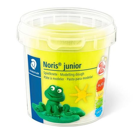 STAEDTLER Modellező gyurma készlet, STAEDTLER "Noris® junior 813", 4 különböző neon szín