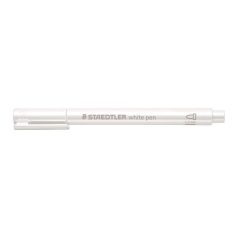   STAEDTLER Dekormarker, 1-2 mm, kúpos, STAEDTLER "8323", fehér