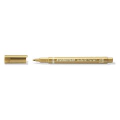   STAEDTLER Dekormarker, 1-2 mm, kúpos, STAEDTLER "8323", arany