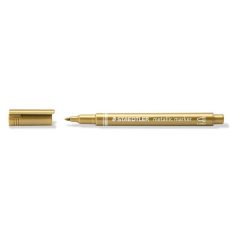   STAEDTLER Dekormarker, 1-2 mm, kúpos, STAEDTLER "8323", arany
