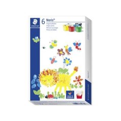   STAEDTLER Ujjfesték, STAEDTLER "Noris Junior 881", 6 különböző szín