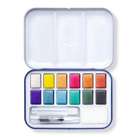 STAEDTLER Vízfesték, 12 darabos, STAEDTLER "Design journey 888"