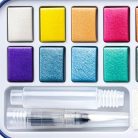 STAEDTLER Vízfesték, 12 darabos, STAEDTLER "Design journey 888"