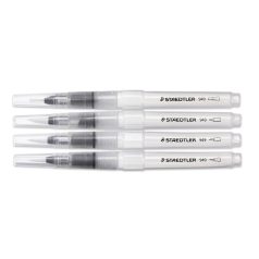   STAEDTLER Ecsetkészlet, vízzel tölthető, STAEDTLER, "949", 4 különböző méret