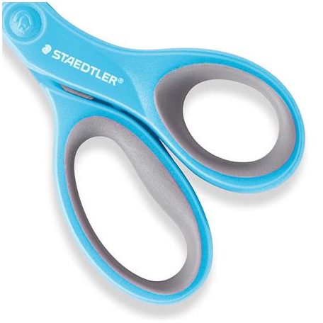 STAEDTLER Olló, iskolai, 14 cm, STAEDTLER "Noris 965", vegyes színek