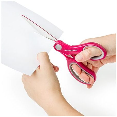 STAEDTLER Olló, hobbi, 17 cm,  STAEDTLER "Noris® 965", vegyes színek