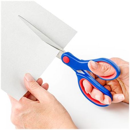 STAEDTLER Olló, hobbi, 21 cm, STAEDTLER "Noris® 965", kék