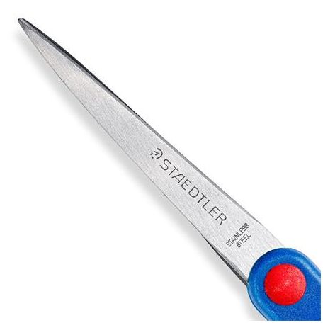 STAEDTLER Olló, hobbi, 21 cm, STAEDTLER "Noris® 965", kék