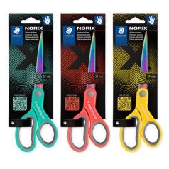   STAEDTLER Olló, általános, 21 cm, STAEDTLER "Norix® 965", vegyes színek