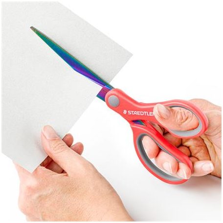 STAEDTLER Olló, általános, 21 cm, STAEDTLER "Norix® 965", vegyes színek