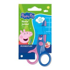   STAEDTLER Olló, óvodai, 10 cm, STAEDTLER "Noris® Junior 965", Peppa malac
