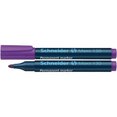   SCHNEIDER Alkoholos marker, 1-3 mm, kúpos, SCHNEIDER "Maxx 130", lila
