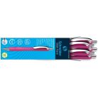 SCHNEIDER Golyóstoll, 0,7 mm, nyomógombos, SCHNEIDER "Slider Rave XB", magenta