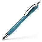 SCHNEIDER Golyóstoll, 0,7 mm, nyomógombos, SCHNEIDER "Slider Rave XB", türkiz