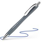 SCHNEIDER Golyóstoll, 0,7 mm, nyomógombos, SCHNEIDER "Slider Rave XB", szürke