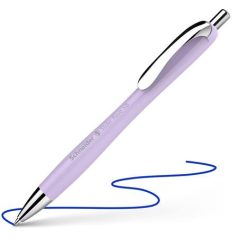   SCHNEIDER Golyóstoll, 0,7 mm, nyomógombos, SCHNEIDER "Slider Rave XB", halványlila
