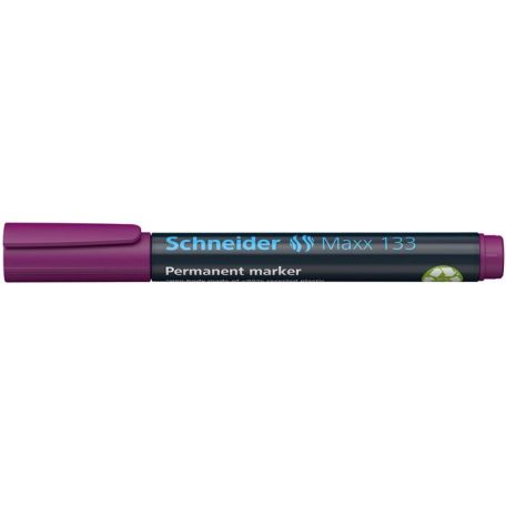 SCHNEIDER Alkoholos marker, 1-4 mm, vágott, SCHNEIDER "Maxx 133", lila