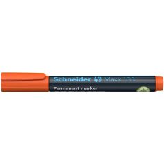   SCHNEIDER Alkoholos marker, 1-4 mm, vágott, SCHNEIDER "Maxx 133", narancssárga