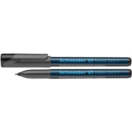 SCHNEIDER Alkoholos marker, OHP, 0,7 mm, SCHNEIDER "Maxx 222 F", fekete