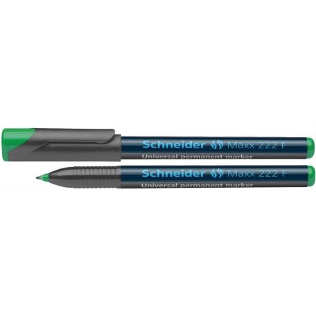 SCHNEIDER Alkoholos marker, OHP, 0,7 mm, SCHNEIDER "Maxx 222 F", zöld