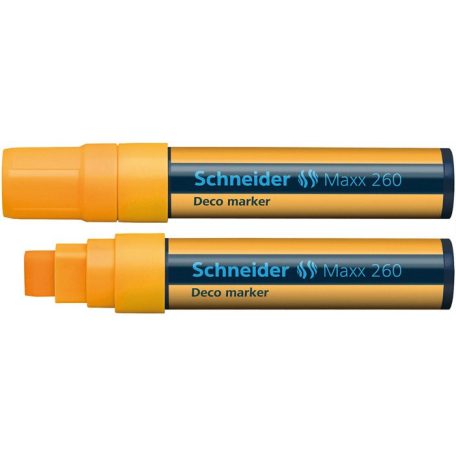SCHNEIDER Krétamarker, 5-15 mm, SCHNEIDER "Maxx 260", narancssárga