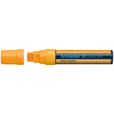 SCHNEIDER Krétamarker, 5-15 mm, SCHNEIDER "Maxx 260", narancssárga