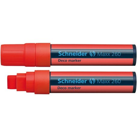 SCHNEIDER Krétamarker, 5-15 mm, SCHNEIDER "Maxx 260", piros