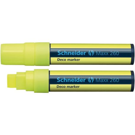 SCHNEIDER Krétamarker, 5-15 mm, SCHNEIDER "Maxx 260", sárga