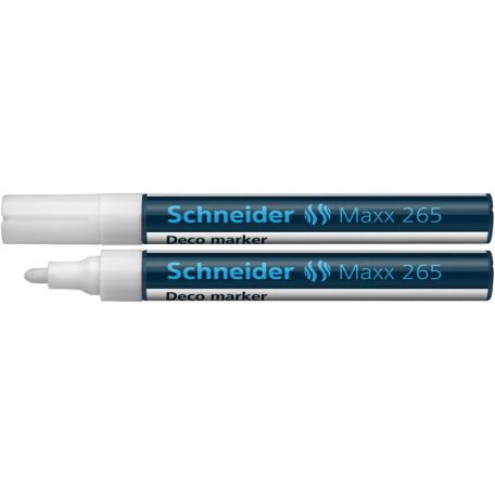 SCHNEIDER Krétamarker, 2-3 mm, SCHNEIDER "Maxx 265", fehér