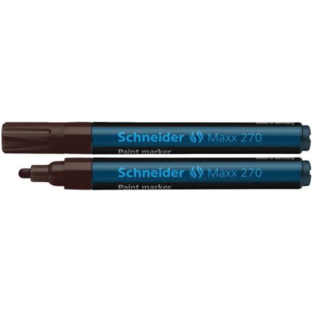 SCHNEIDER Lakkmarker, 1-3 mm, SCHNEIDER "Maxx 270", barna