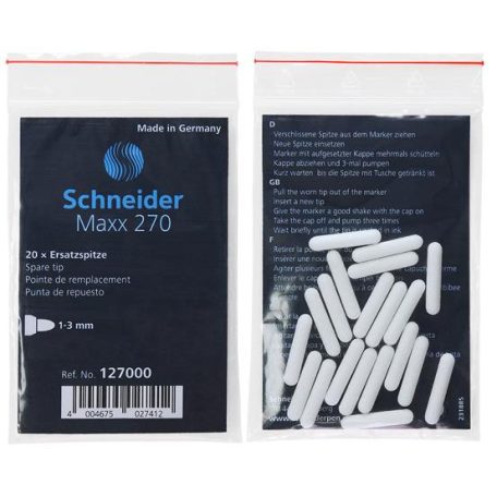 SCHNEIDER Cserehegy "Maxx 270" lakkmarkerhez, 1-3 mm, SCHNEIDER