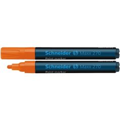   SCHNEIDER Lakkmarker, 1-3 mm, SCHNEIDER "Maxx 270", narancssárga
