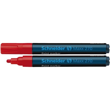 SCHNEIDER Lakkmarker, 1-3 mm, SCHNEIDER "Maxx 270", piros