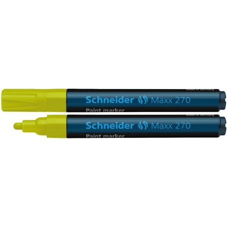 SCHNEIDER Lakkmarker, 1-3 mm, SCHNEIDER "Maxx 270", sárga