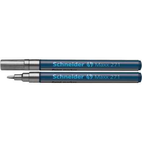 SCHNEIDER Lakkmarker, 1-2 mm, SCHNEIDER "Maxx 271", ezüst