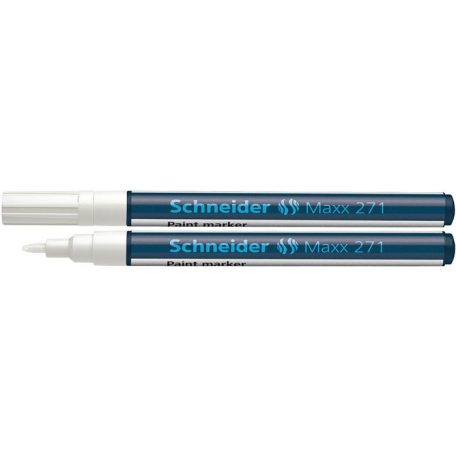 SCHNEIDER Lakkmarker, 1-2 mm, SCHNEIDER "Maxx 271", fehér