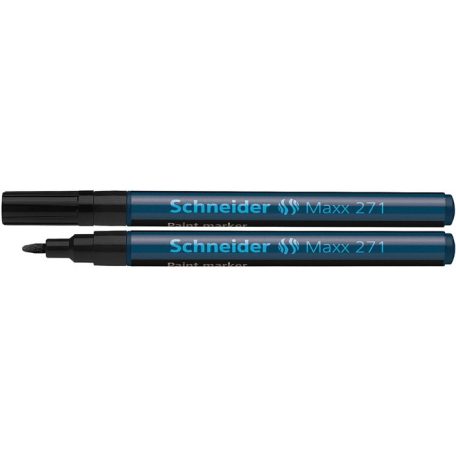 SCHNEIDER Lakkmarker, 1-2 mm, SCHNEIDER "Maxx 271", fekete