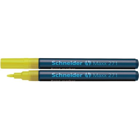 SCHNEIDER Lakkmarker, 1-2 mm, SCHNEIDER "Maxx 271", sárga