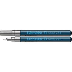   SCHNEIDER Lakkmarker, 0,8 mm, SCHNEIDER "Maxx 278", ezüst