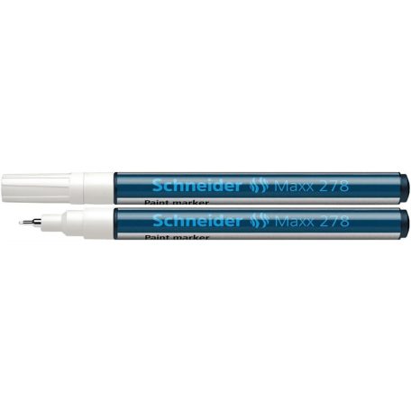 SCHNEIDER Lakkmarker, 0,8 mm, SCHNEIDER "Maxx 278", fehér