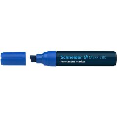   SCHNEIDER Alkoholos marker, 4-12 mm, vágott, SCHNEIDER "Maxx 280", kék