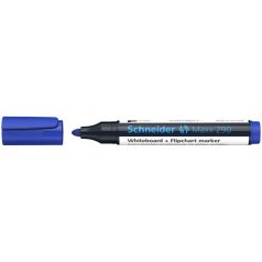   SCHNEIDER Tábla- és flipchart marker, 2-3 mm, kúpos, SCHNEIDER "Maxx 290", kék