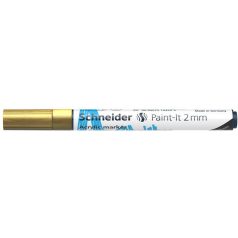   SCHNEIDER Dekormarker, akril, 2 mm, SCHNEIDER "Paint-It 310", arany