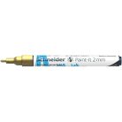 SCHNEIDER Dekormarker, akril, 2 mm, SCHNEIDER "Paint-It 310", arany