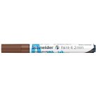 SCHNEIDER Dekormarker, akril, 2 mm, SCHNEIDER "Paint-It 310", barna