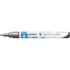 SCHNEIDER Dekormarker, akril, 2 mm, SCHNEIDER "Paint-It 310", ezüst